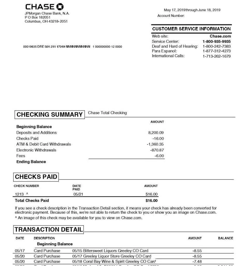 La traducción jurada de un extracto bancario 81 extracto bancario