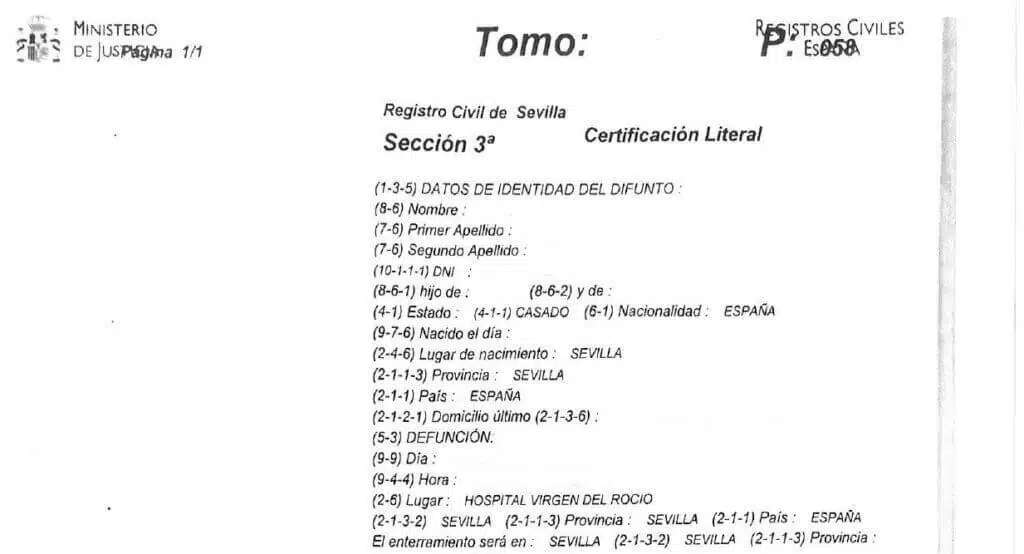 La traducción jurada del certificado de defunción 29 traducción jurada del certificado de defunción