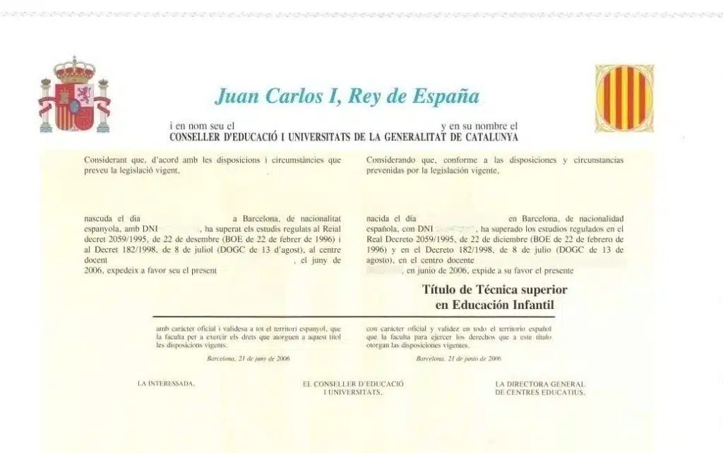 La traducción jurada de títulos de Formación Profesional 21 traducción jurada títulos Formación Profesional