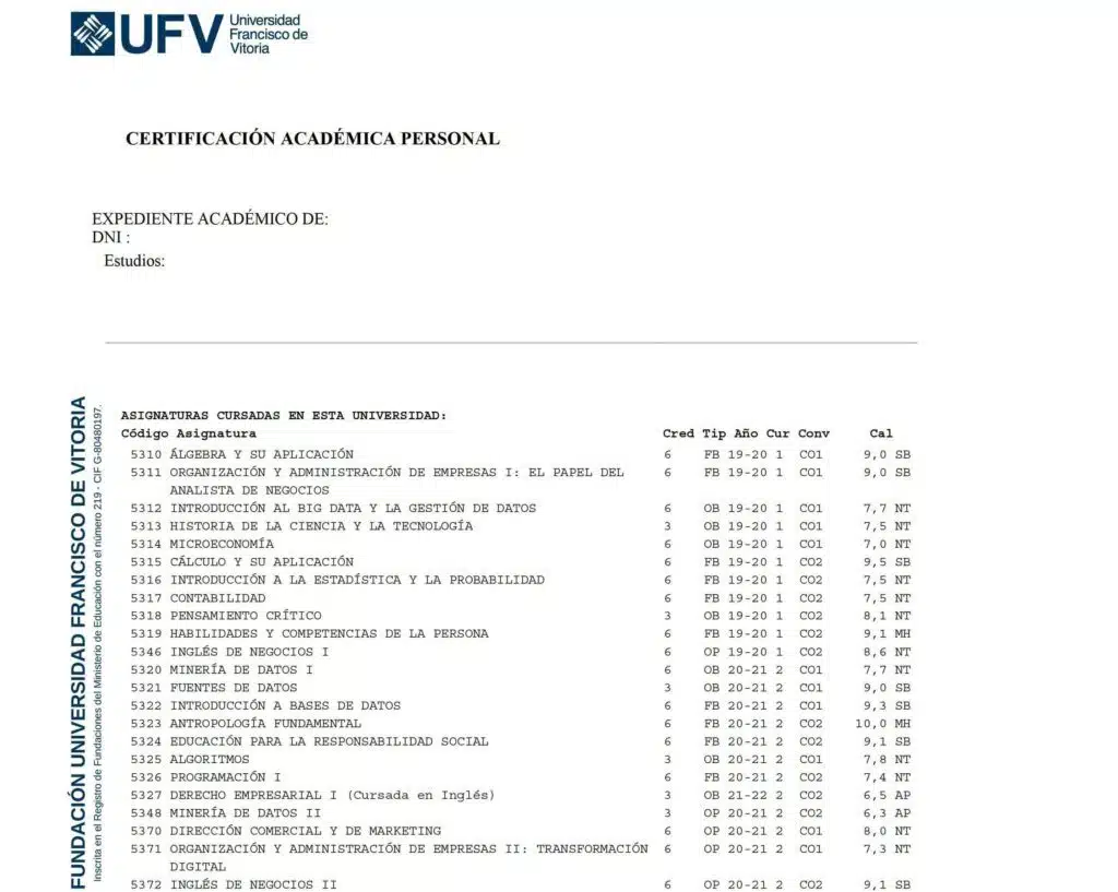 La traducción jurada del expediente académico 15 traducción jurada expediente académico